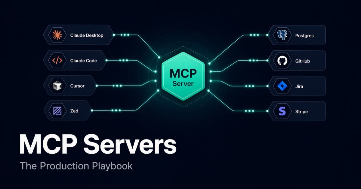 MCP Servers in Production: A Complete Guide to Building, Deploying, and Securing Model Context Protocol Servers